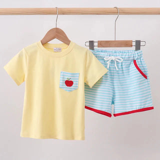 Apple Academy Pocket Boy Shorts Set