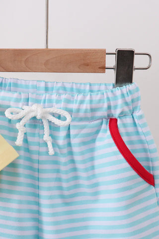 Apple Academy Pocket Boy Shorts Set