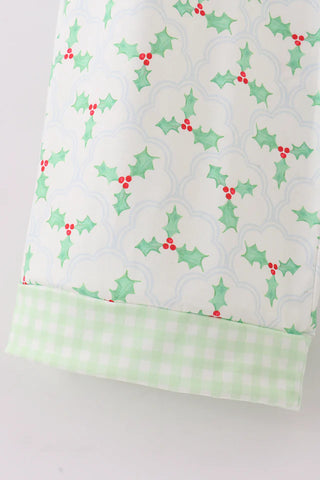 Holly Nights Christmas Men’s Lounge Pants