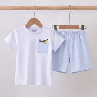 Classroom Pocket Boy Shorts Set