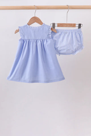 Bay Breeze Sailboat Girl Bloomer Set
