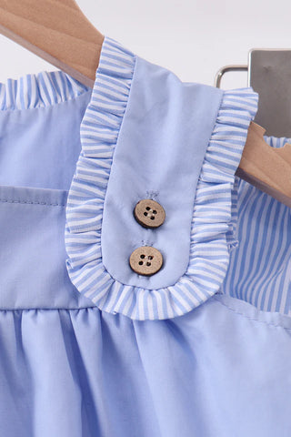 Bay Breeze Sailboat Girl Bloomer Set