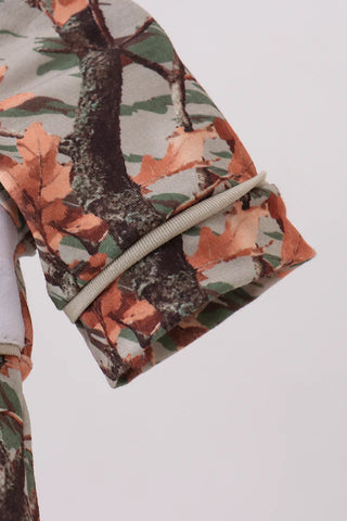 Little Sportsman Embroidered Camo Girl Bubble