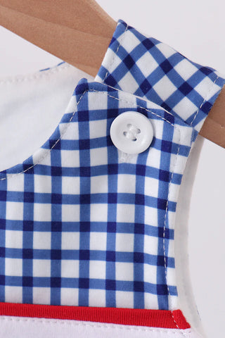 Apple Lane Gingham Boy JonJon