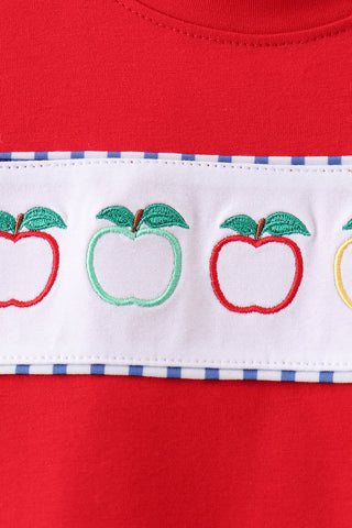 Apple Lane Gingham Boy Shorts Set