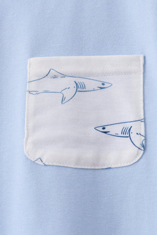 Shark Bay Pocket Boy Shorts Set
