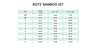 City Pals Nick & Judy Bamboo Pajama Set