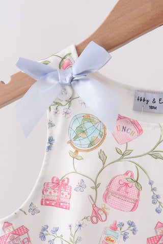 Backpack Blooms Ruffle Bloomer Set