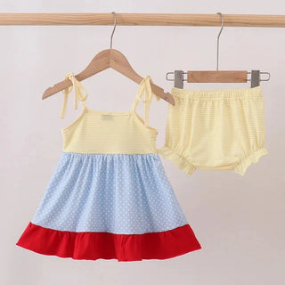Pinch of Summer Crab Girl Bloomer Set