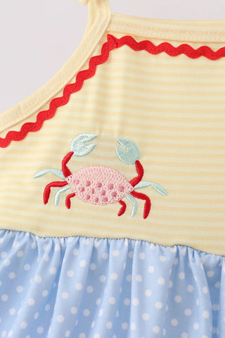Pinch of Summer Crab Girl Bloomer Set