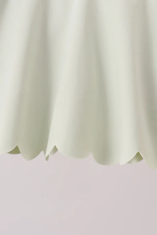 Ashley Green Scalloped Yoga Skorts Set