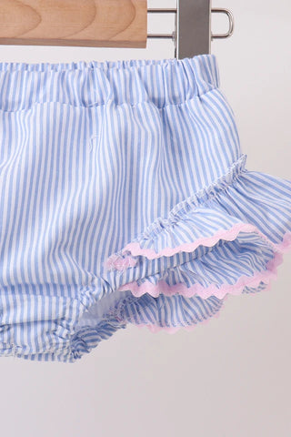 Bristol Blue Ruffle 2pc Swimsuit