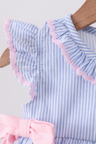 Bristol Blue Ruffle Bubble