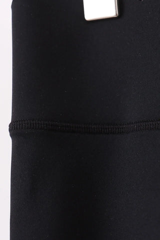 Ashley Black Scalloped Yoga Active Women’s Leggings