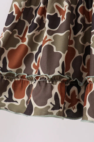 Hunt Club Hounds Ruffle Shorts Set