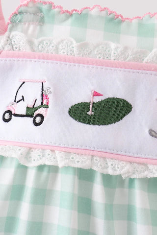 Caddie Club Gingham Girl Bubble
