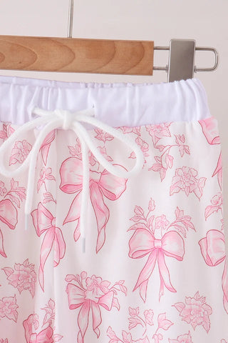 Bow Bouquet Mom & Me Pants Set