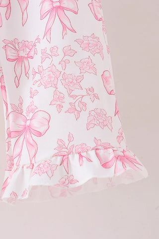 Bow Bouquet Mom & Me Pants Set