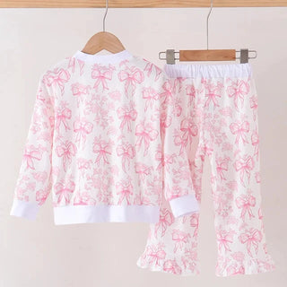 Bow Bouquet Mom & Me Pants Set