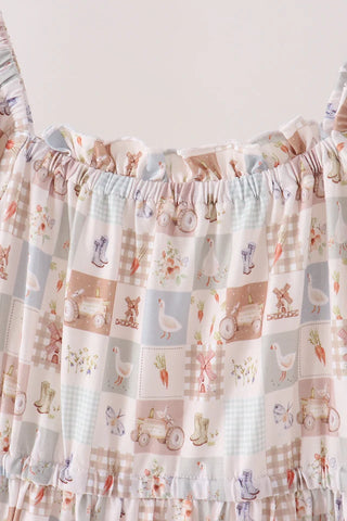 Little Farmstead Patchwork Women’s Dress