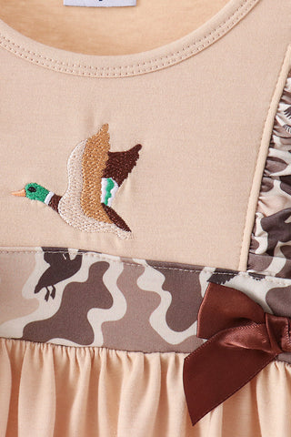 Mallard Ridge Camo Ruffle Dress