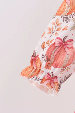 Darling Pumpkin Patch Girl Bubble