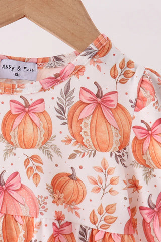 Darling Pumpkin Patch Girl Bubble