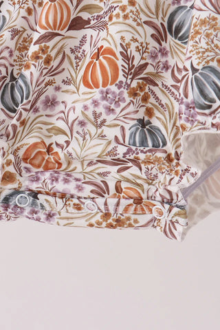 Harvest Pumpkin Ruffle Bubble