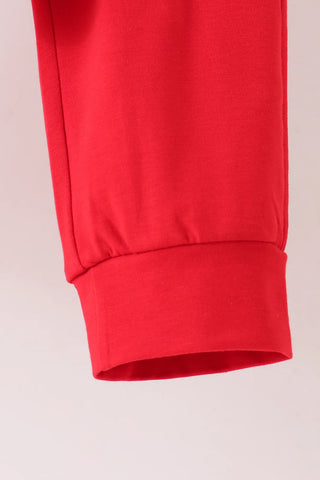Red Engine Rescue Boy Pants Set