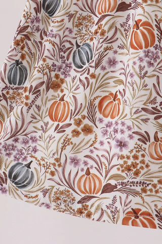 Harvest Pumpkin Ruffle Dress