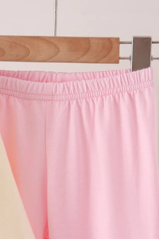 Jovie Cream Smocked Bow Girl Pants Set