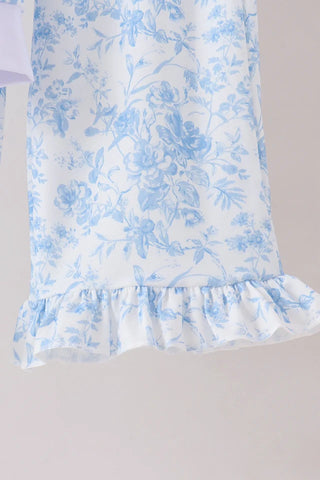 Porcelain Meadow Mom & Me Ruffle Pants Set