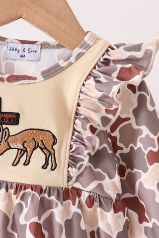 Raised on Faith & Hunting Ruffle Bubble