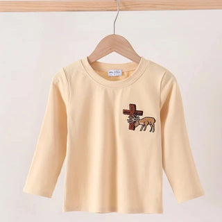 Raised On Faith & Hunting Boy Top