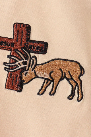 Raised On Faith & Hunting Boy Top
