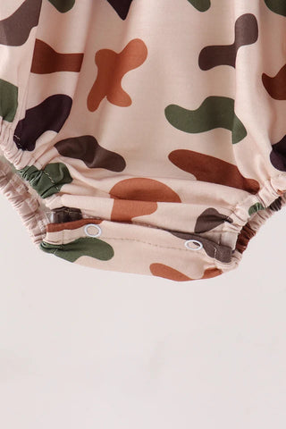 Pumpkin Trail Camo Ruffle Bubble