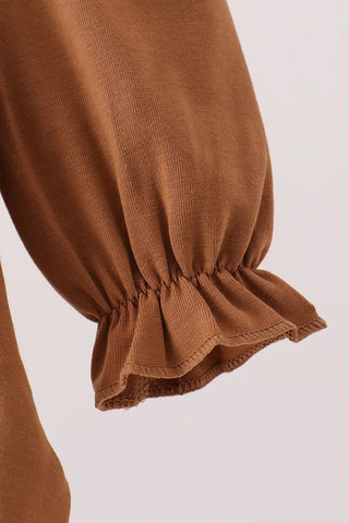 Howdy Y’all Embroidered Western Ruffle Bubble
