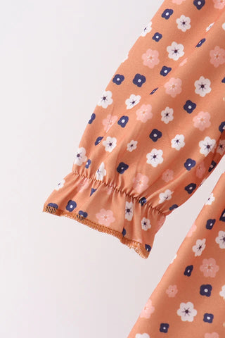 Autumn Belle Floral Bloomer Set