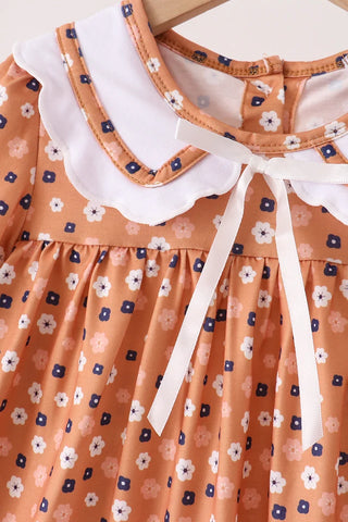 Autumn Belle Floral Dress