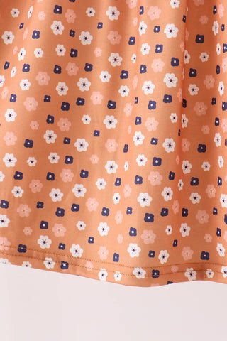 Autumn Belle Floral Dress