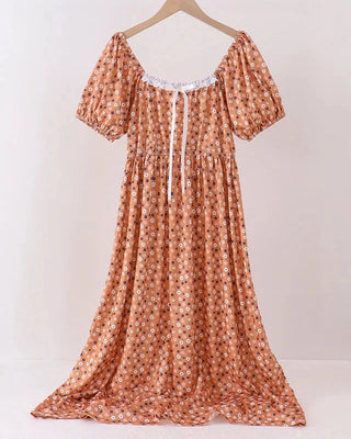 Autumn Belle Floral Women’s Dress