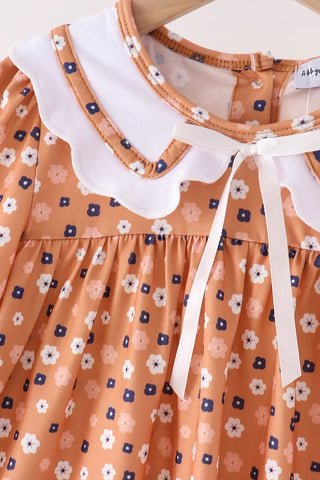 Autumn Belle Floral Girl Pants Set