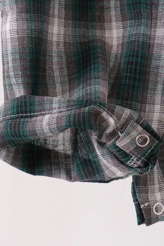 Garland Green Plaid Boy JonJon