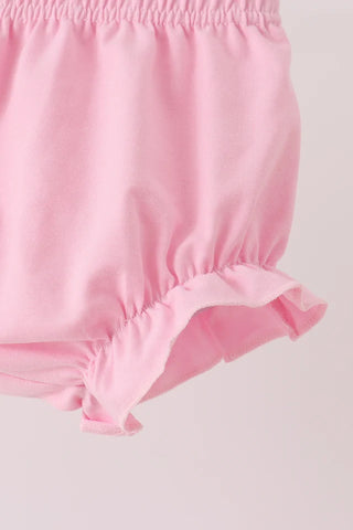 Touchdown Twinkle Sequin Stripe Girl Bloomer Set