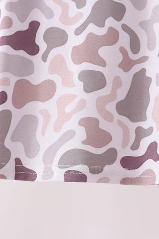 Camo & Cozy Bamboo Boy Pajama Set