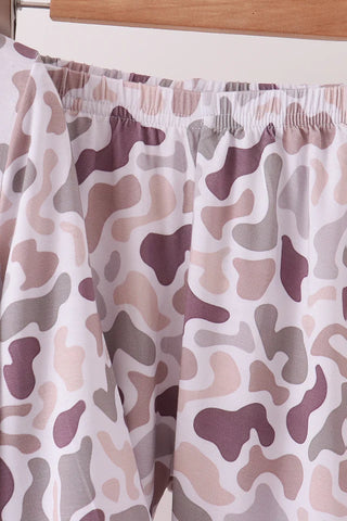 Camo & Cozy Bamboo Boy Button Down Pajama Set
