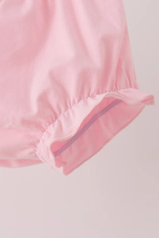 Thankful In Bloom Embroidered Ruffle Bloomer Set