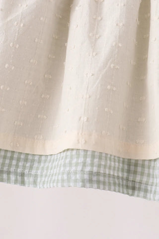 Harvest Turkey Trio Embroidered Gingham Girl Bloomer Set