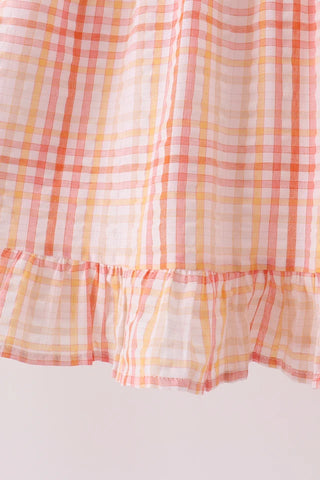 Sonny Pink Plaid Girl Dress