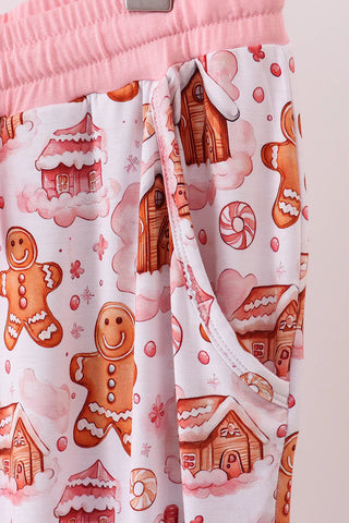 Gingerbread Bliss Bamboo Women’s Lounge Pants